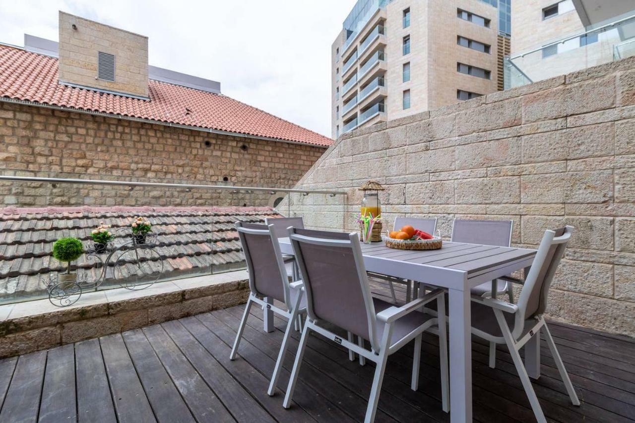 King David Residence Luxury 4 Bd/Pool/Gym/Parking Jerusalém Exterior foto